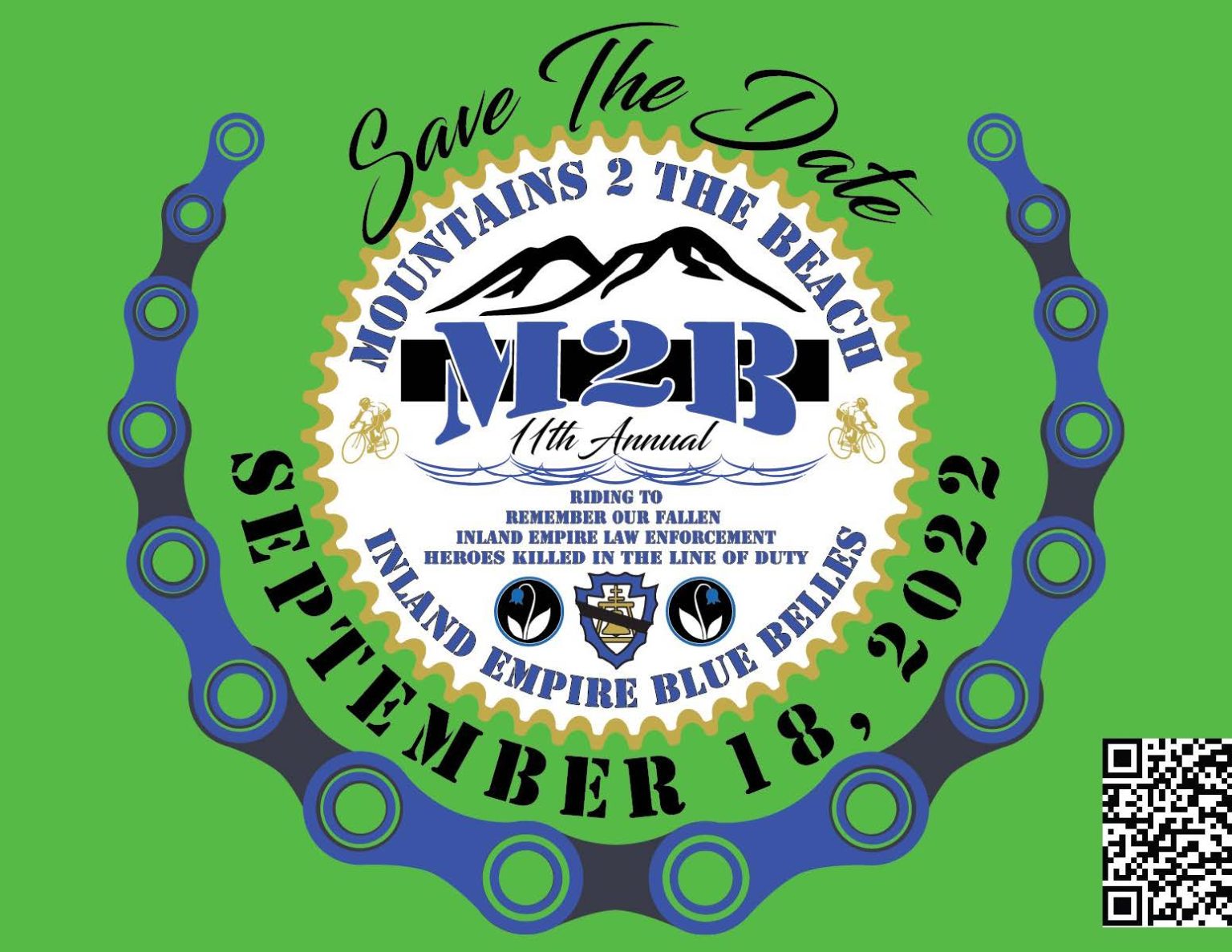 Mountains 2 the Beach 2022 - Inland Empire Blue Belles